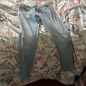 They are skinny Jeans , Size 12 for girls .